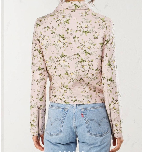 Blank NYC wild flowers blush jacket NWT large - Picture 4 of 8
